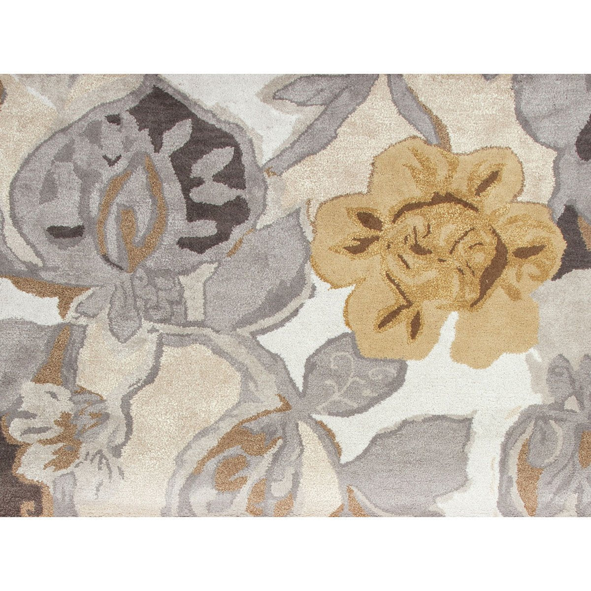 Jaipur Blue Petal Pusher Taos Taupe BL65 Rug