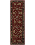 Jaipur Mythos Anthea Red/Ebony MY08 Area Rug