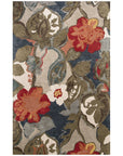 Jaipur Blue Petal Pusher Indigo/Silver Gray BL116 Area Rug