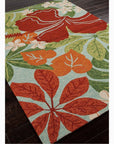 Jaipur Coastal Lagoon Luau Rug