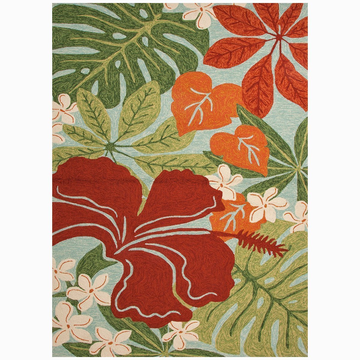 Jaipur Coastal Lagoon Luau Rug