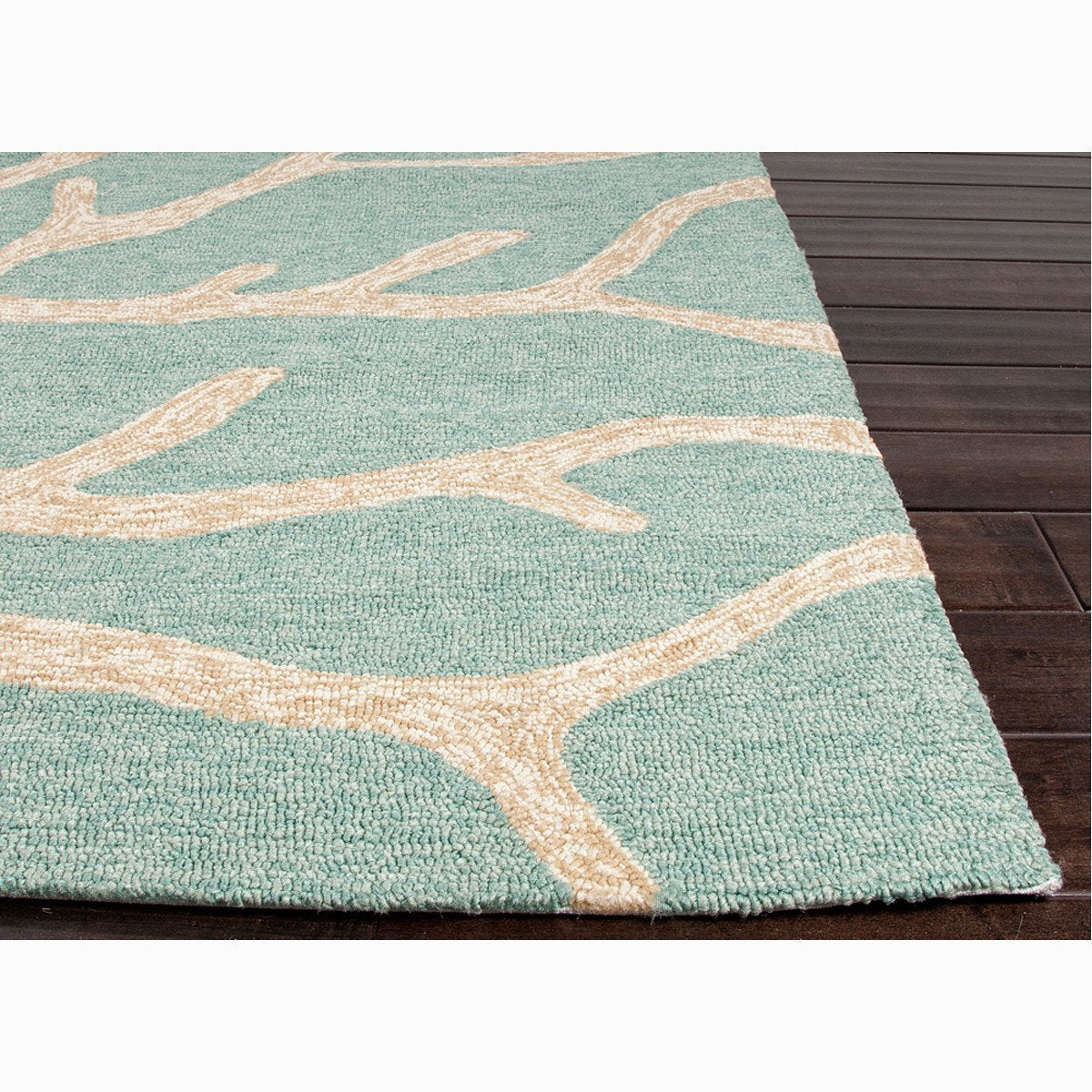 Jaipur Coastal Lagoon Coral Rug