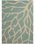 Jaipur Coastal Lagoon Coral Rug