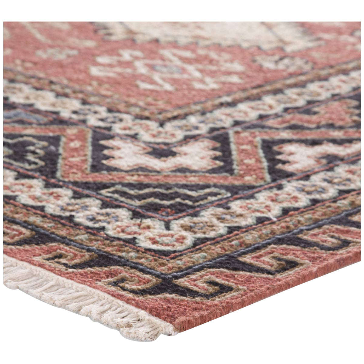 Jaipur Jaimak Granato Medallion Red Blue JM37 Area Rug