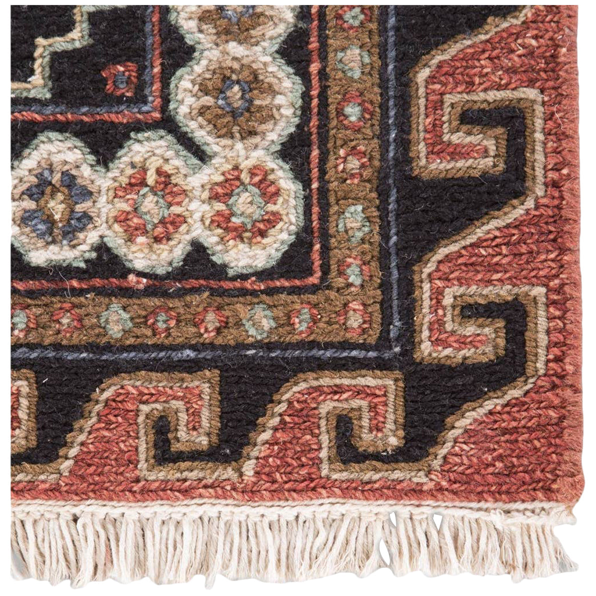 Jaipur Jaimak Granato Medallion Red Blue JM37 Area Rug