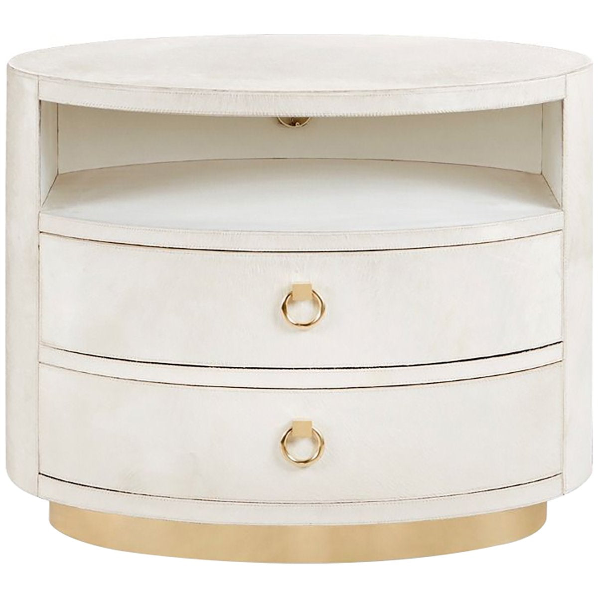 Villa &amp; House Julius 2-Drawer Side Table