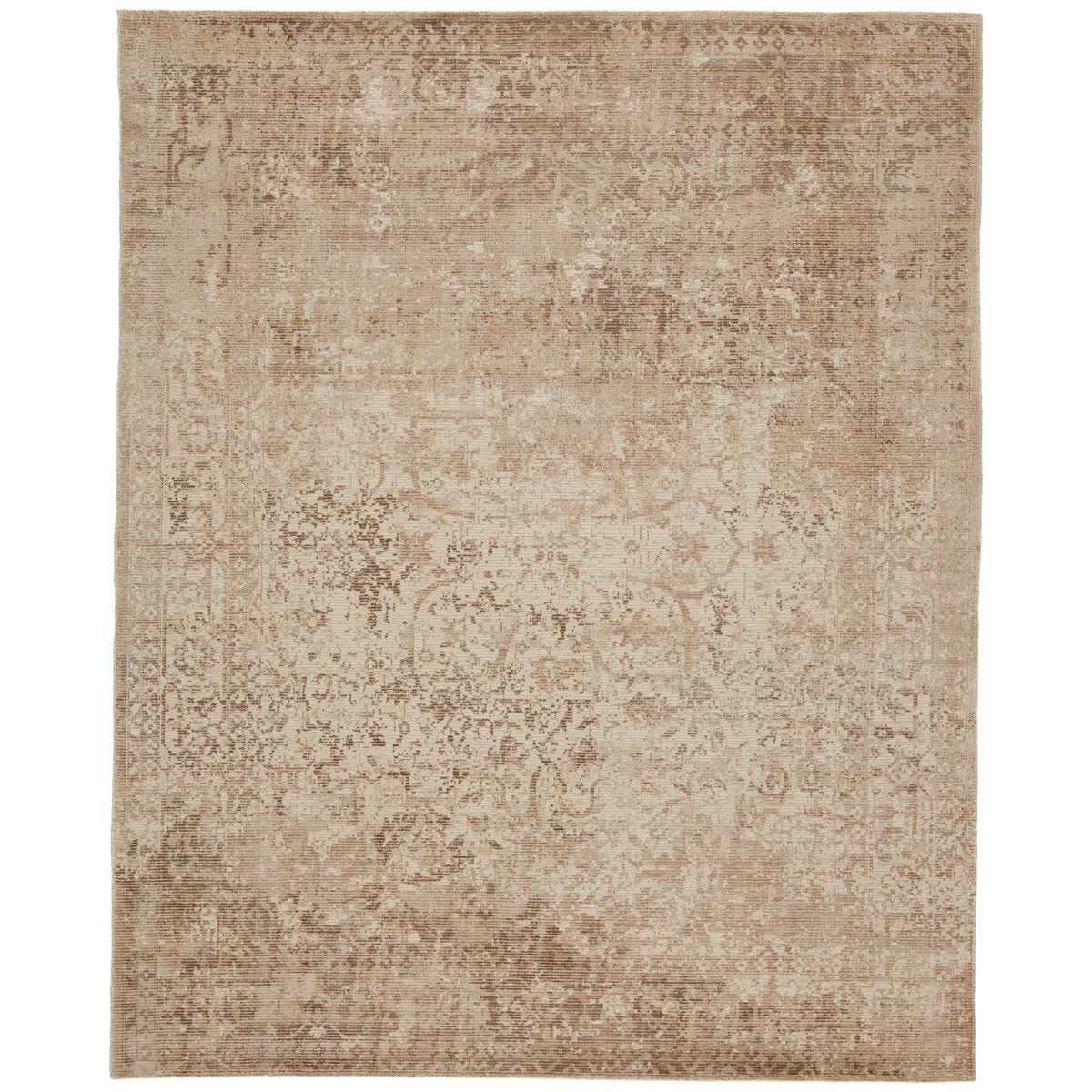 Jaipur Juliette Vanja Medallion Border Beige Taupe JUT03 Rug