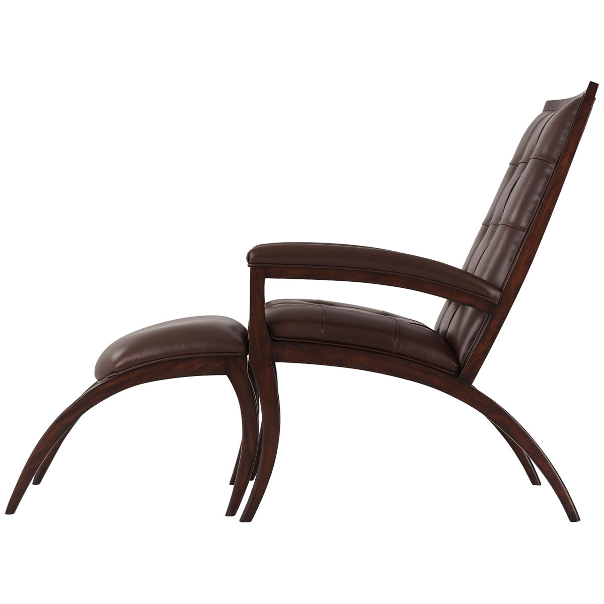 Theodore Alexander Arc Chair &amp; Ottoman