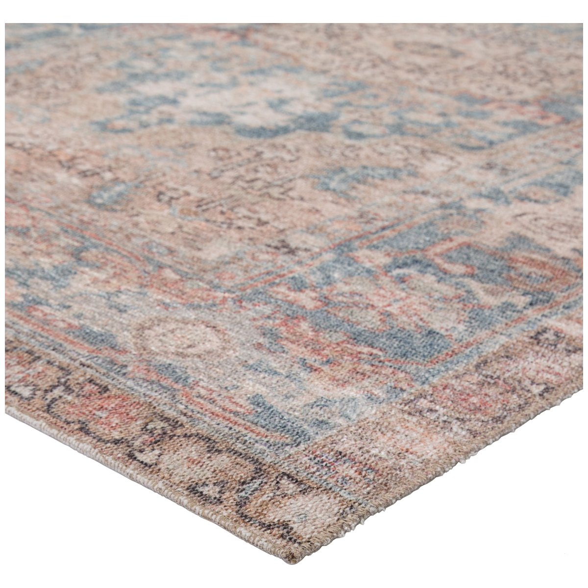 Jaipur Kindred Geonna Medallion Blue Beige KND05 Rug