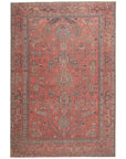 Jaipur Kindred Galina Oriental Floral Red Blue KND08 Rug