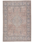 Jaipur Kindred Kadin Medallion Oriental Pink Blue KND10 Rug