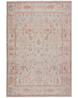 Jaipur Kindred Avin Oriental Floral Blush Cream KND11 Rug