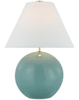 Visual Comfort Brielle Large Table Lamp with Linen Shade