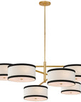 Visual Comfort Walker Grande Offset Chandelier