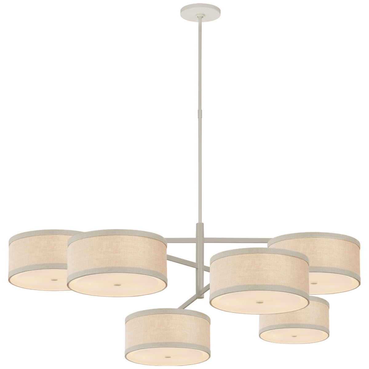 Visual Comfort Walker Grande Offset Chandelier