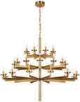 Visual Comfort Liaison Triple Tier Chandelier