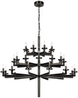 Visual Comfort Liaison Triple Tier Chandelier