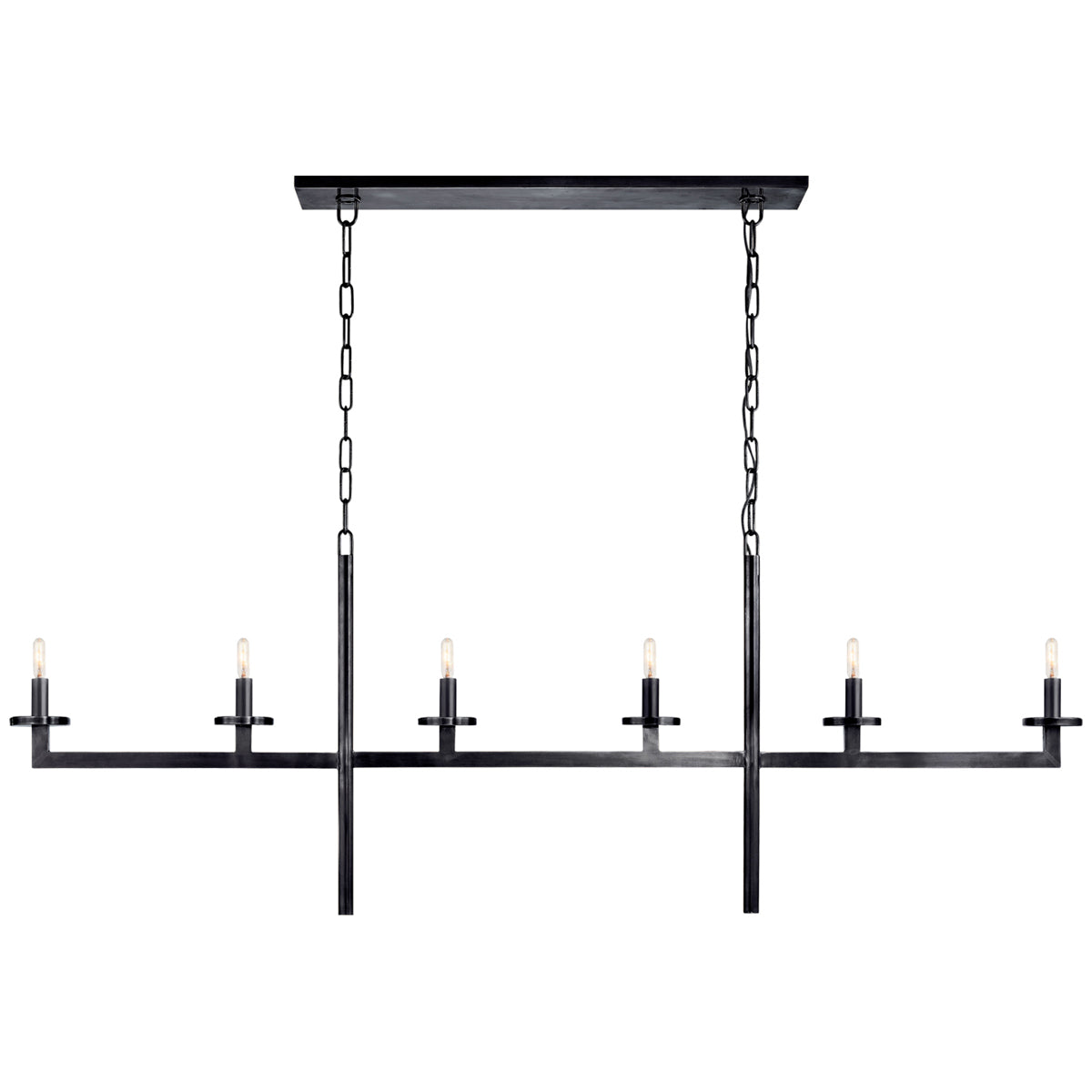 Visual Comfort Liaison Large Linear Chandelier