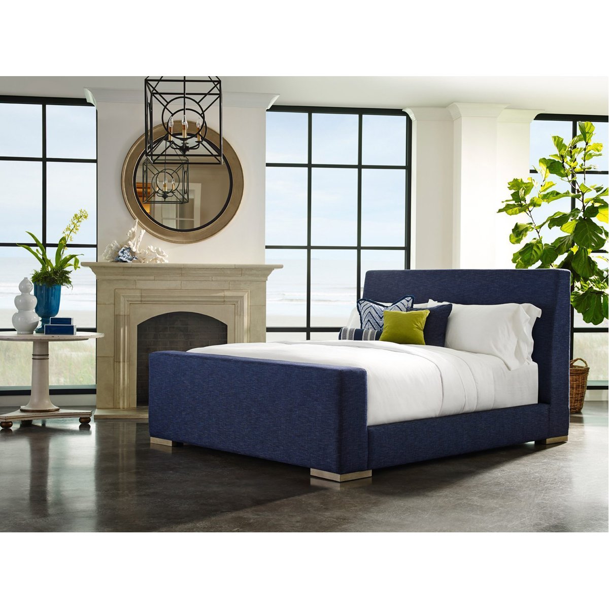 Lillian August Lange Sleigh Bed