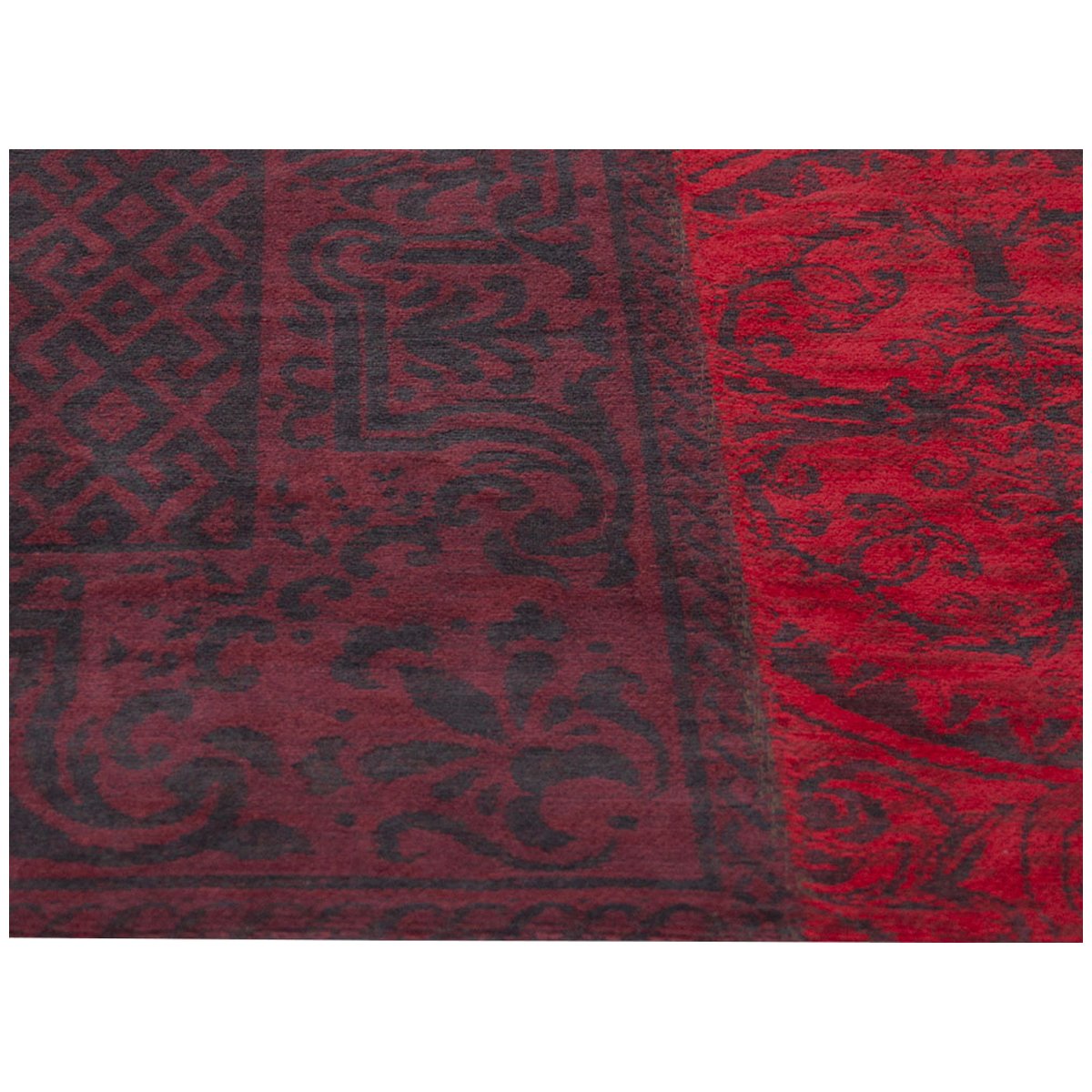 Louis de Poortere Vintage Multi 8014 Red Rug