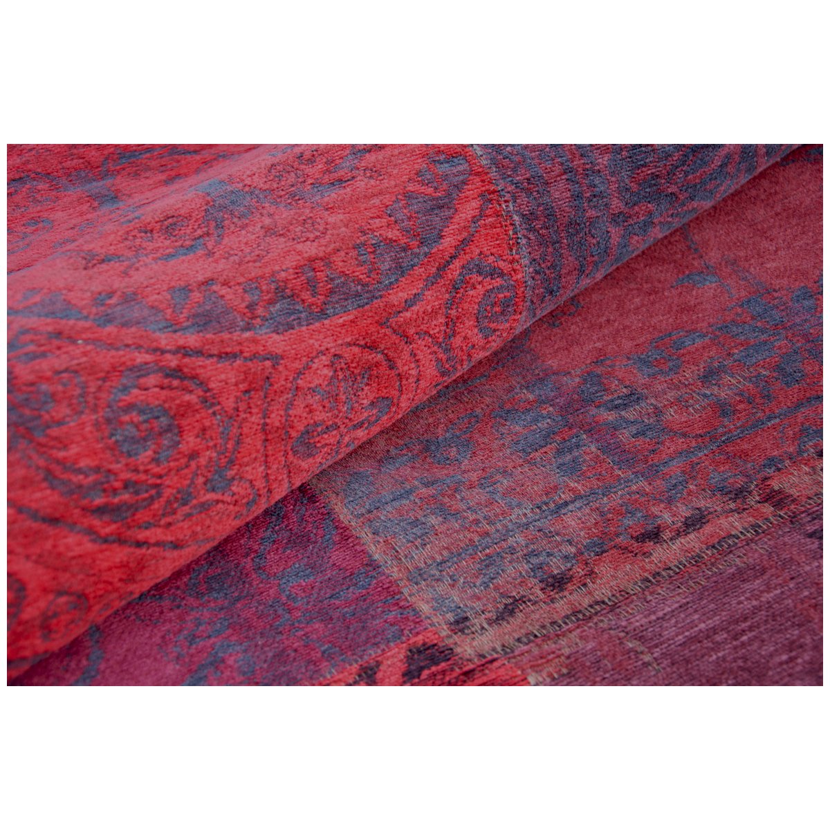 Louis de Poortere Vintage Multi 8014 Red Rug