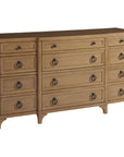 Lexington Barclay Butera Newport Garnet Breakfront Dresser