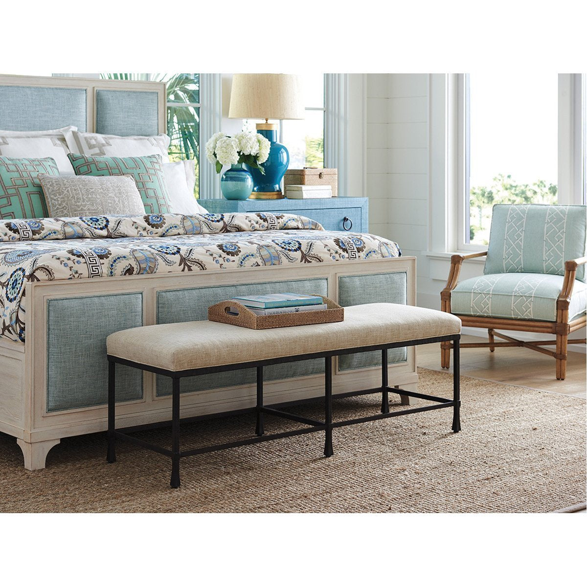 Lexington Barclay Butera Newport Ruby Bed Bench