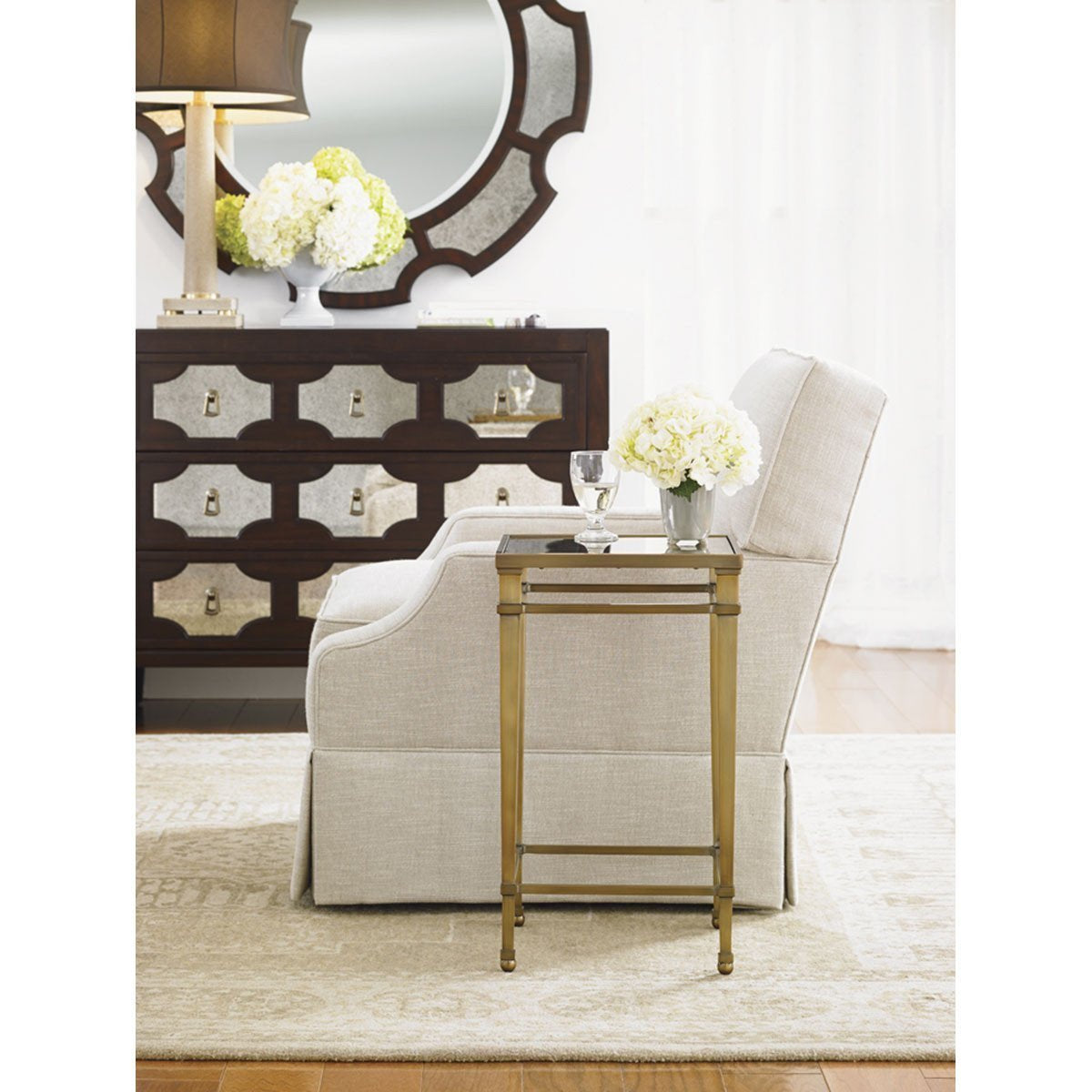 Lexington Kengsington Place Coville Metal Accent Table