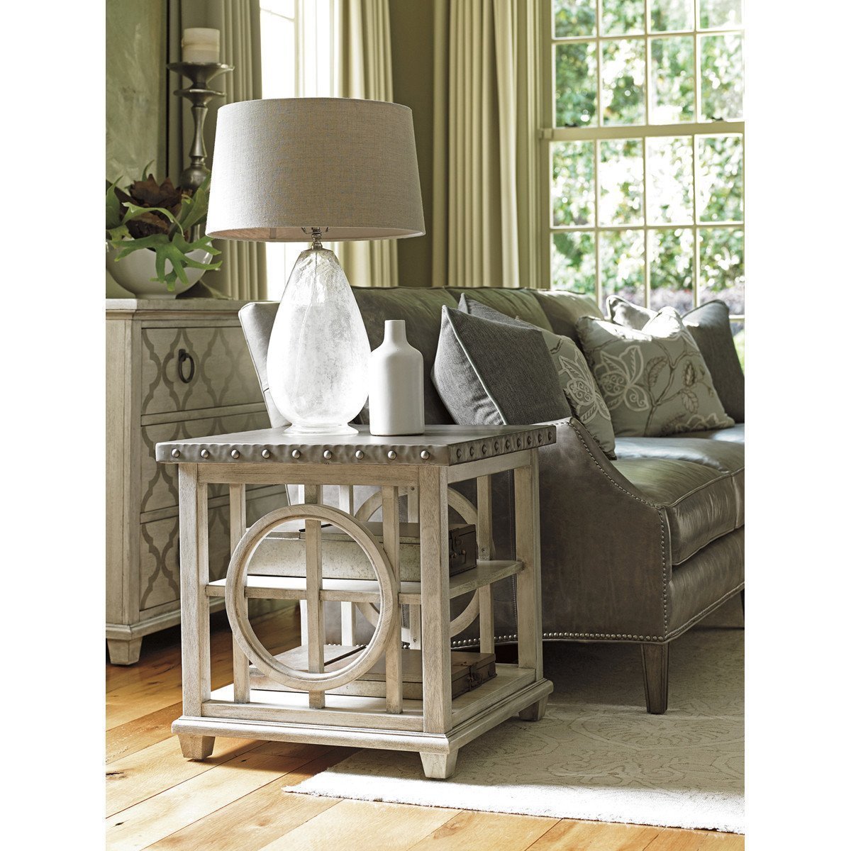 Lexington Oyster Bay Lewiston Square End Table