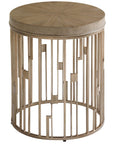 Lexington Shadow Play Studio Round Accent Table