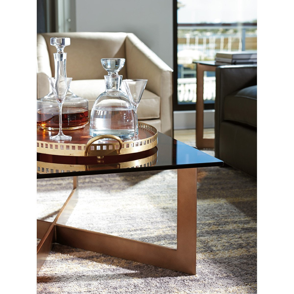 Lexington Zavala Aperture Cocktail Table