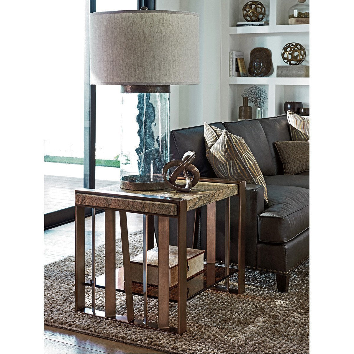 Lexington Zavala Intersect End Table