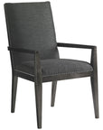 Lexington Carrera Carbon Gray Vantage Upholstered Arm Chair