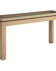 Lexington Barclay Butera Newport Harbor Raffia Console Table