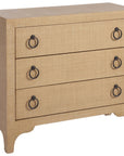 Lexington Barclay Butera Newport Balboa Island Raffia Hall Chest