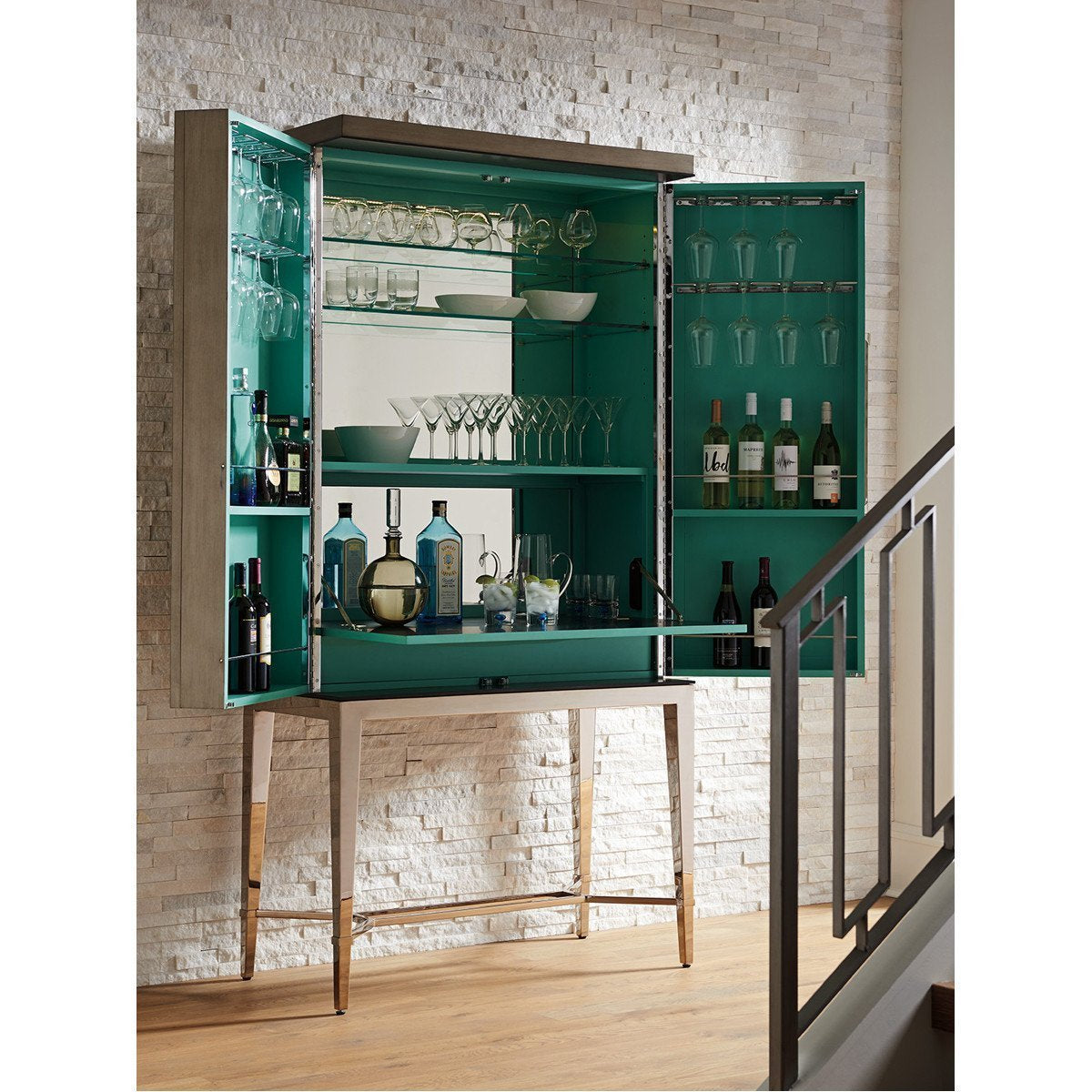 Lexington Ariana Cheval Bar Cabinet