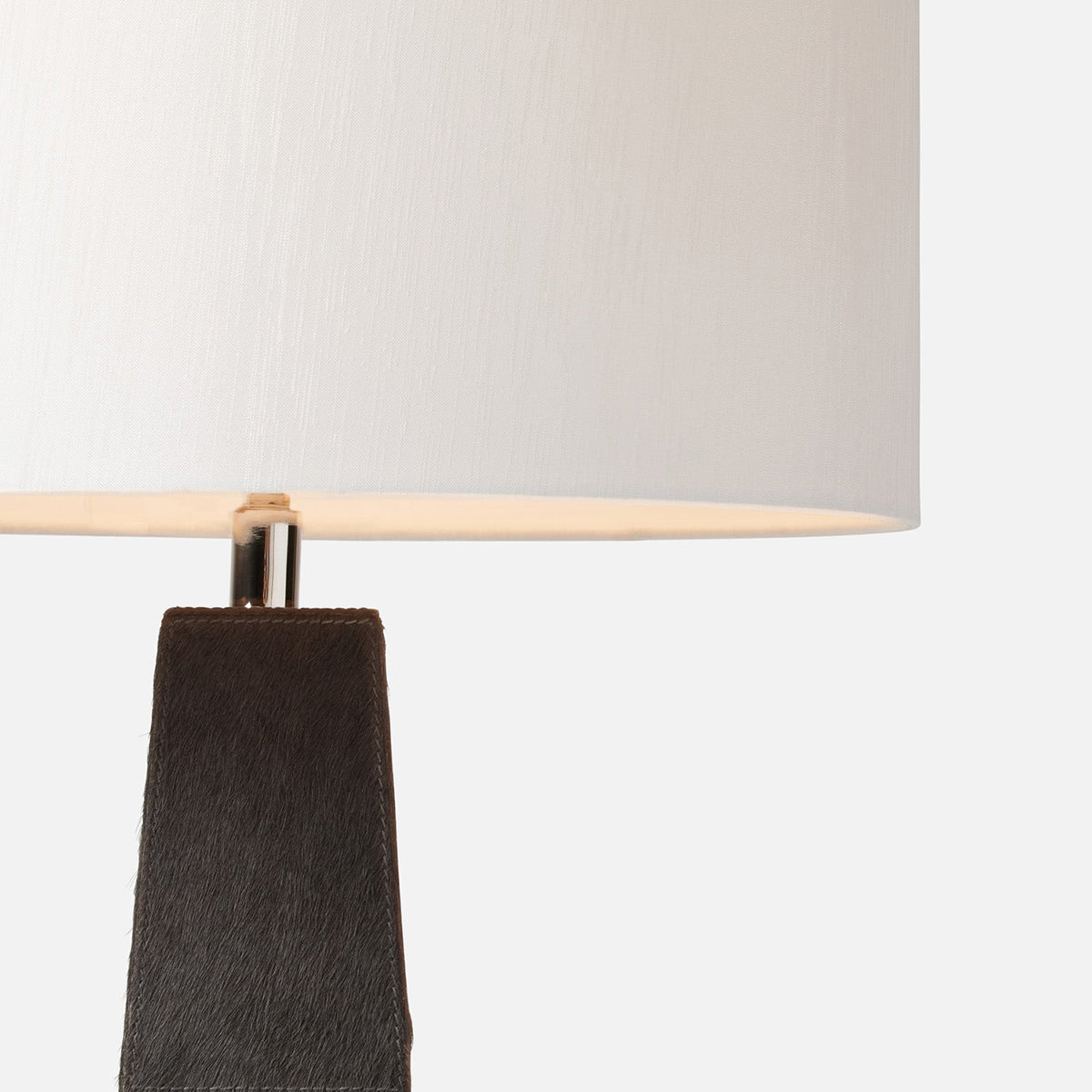 Made Goods Alumet Hair-On-Hide Table Lamp