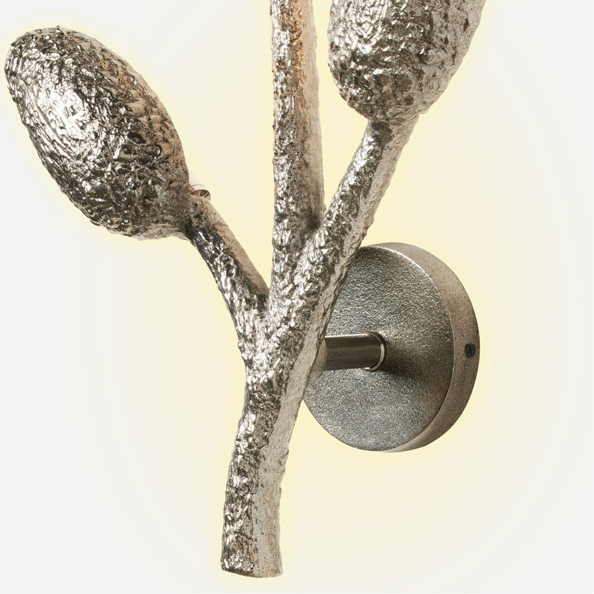 Made Goods Fiore Three Buds Metal Sconce