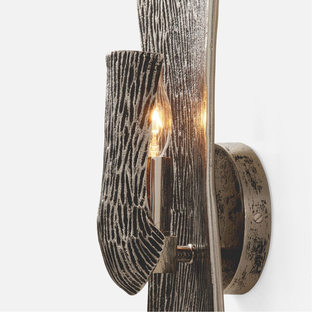 Made Goods Lauritz Faux Bois Sconce