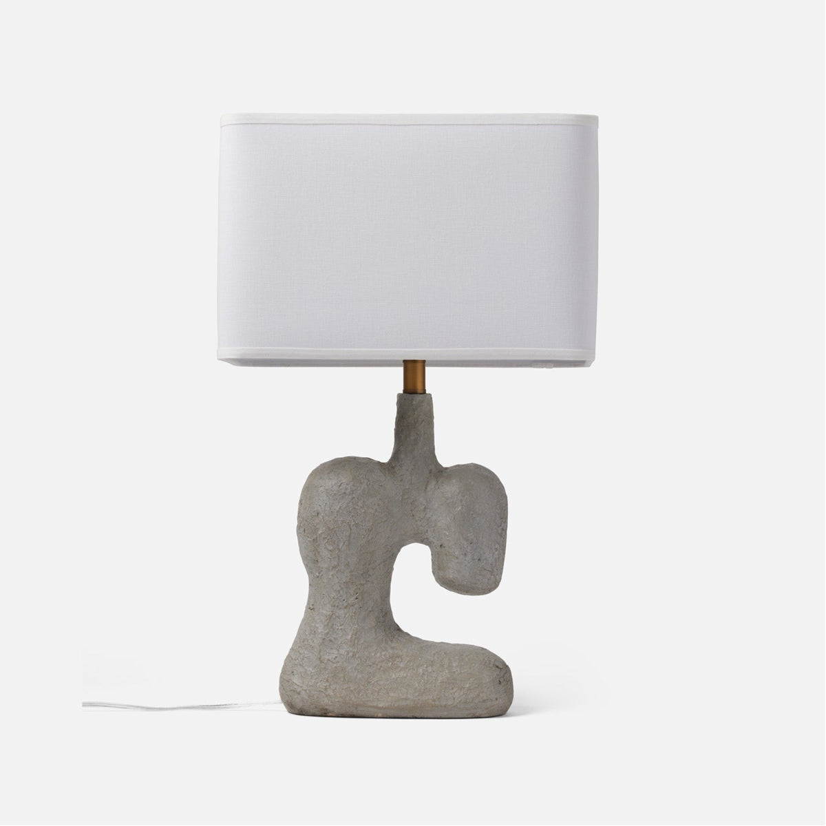 Made Goods Monique C-Shaped Resin Table Lamp