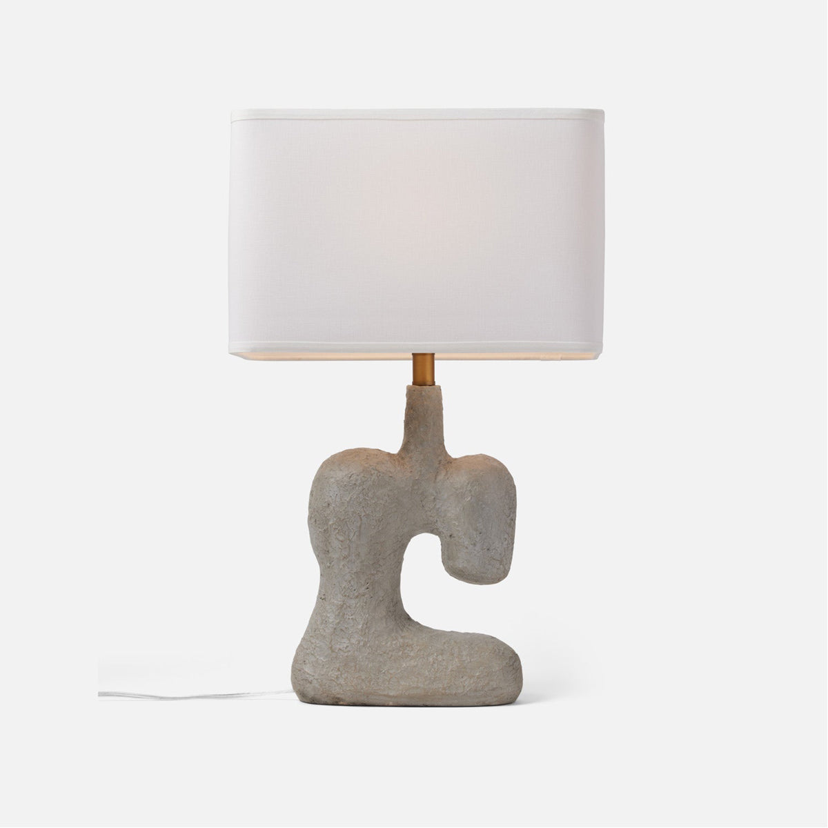 Made Goods Monique C-Shaped Resin Table Lamp