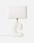 Made Goods Monique C-Shaped Resin Table Lamp