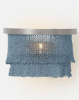 Made Goods Patricia Sconce Tiered Woven Coco Bead sconce