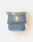 Made Goods Patricia Sconce Tiered Woven Coco Bead sconce