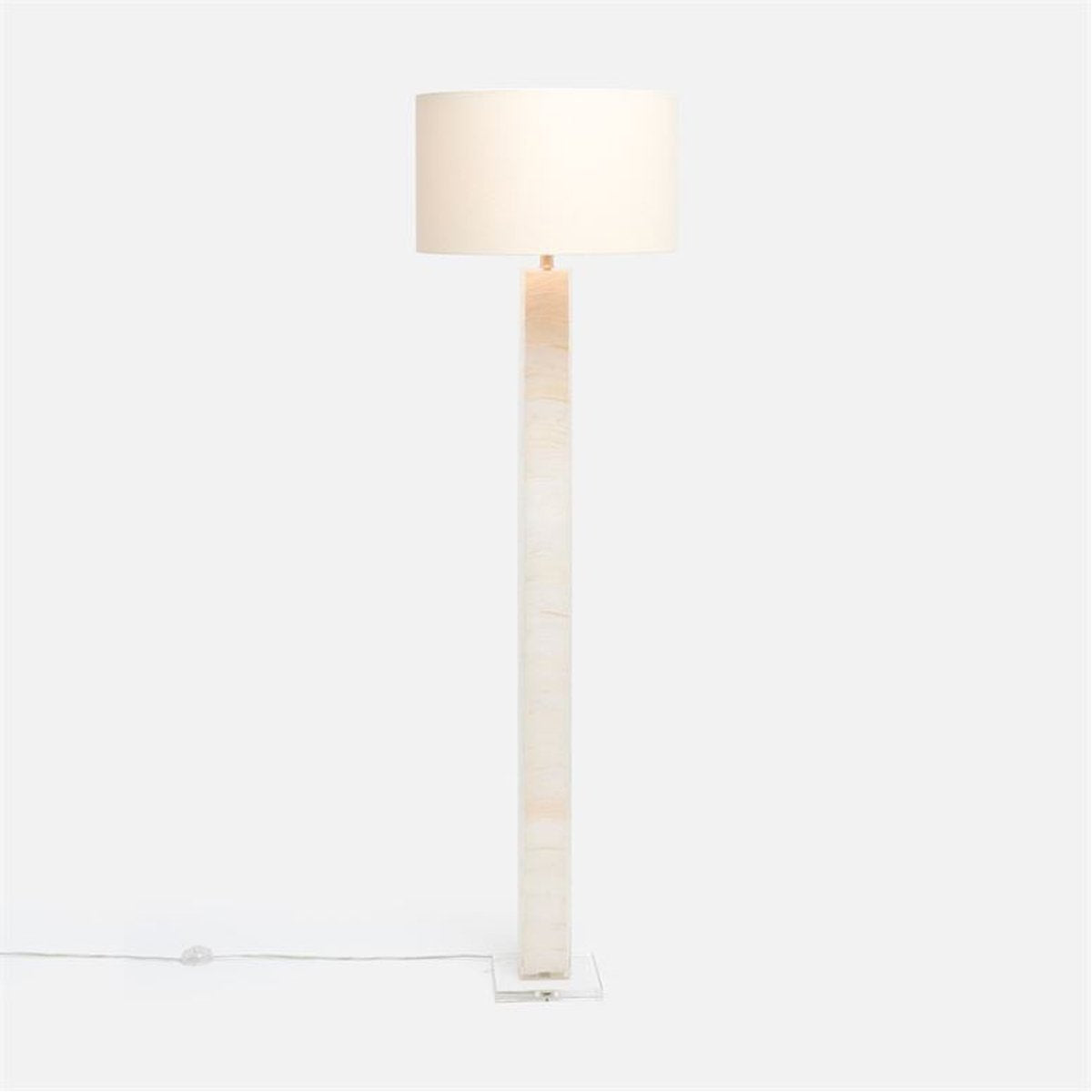 Made Goods Zilia Modern Shell Floor Lamp