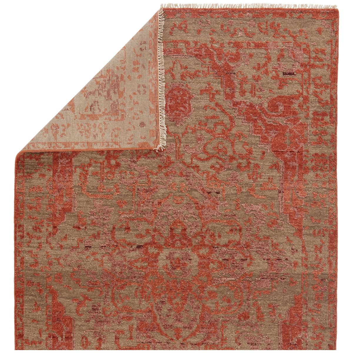 Jaipur Liberty Azar Medallion Rust Taupe LIB12 Rug