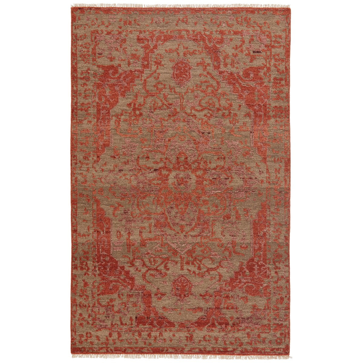 Jaipur Liberty Azar Medallion Rust Taupe LIB12 Rug