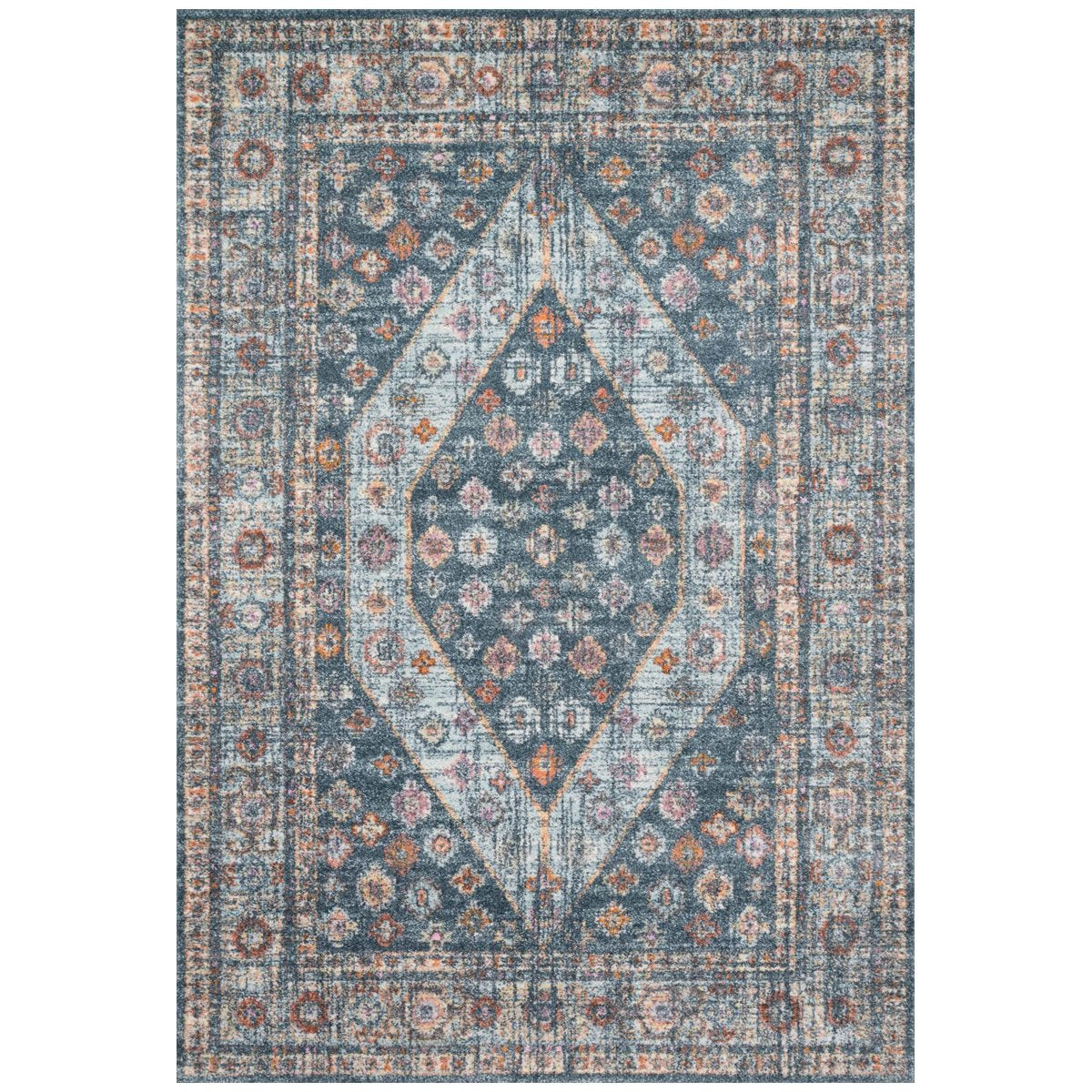 Loloi Clara CLA-02 Blue Power Loomed Rug