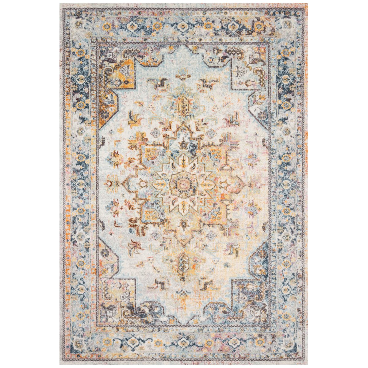 Loloi Clara CLA-06 Mist Multi Power Loomed Rug