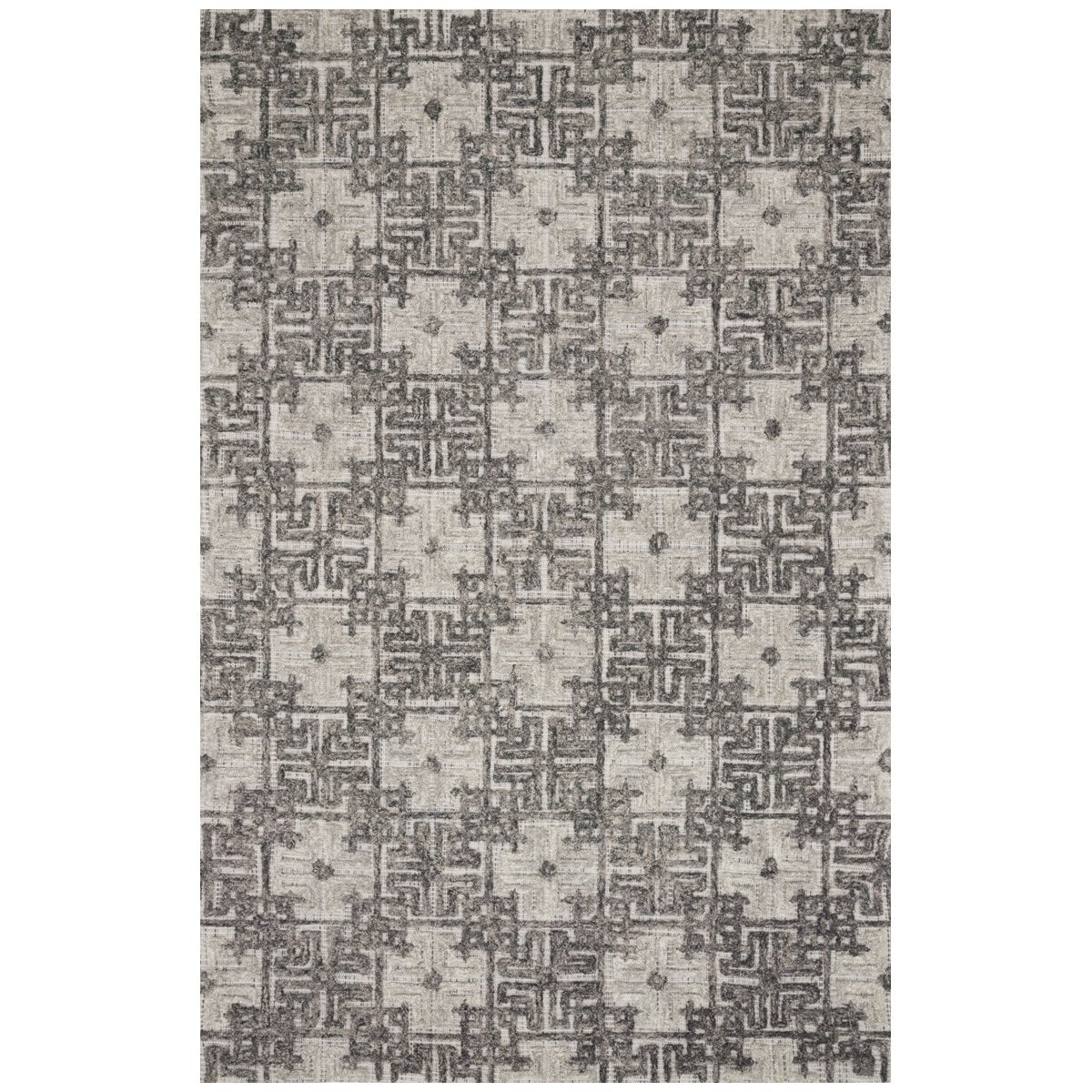 Loloi Ehren EHR-01 Charcoal Fog Hand Tufted Rug